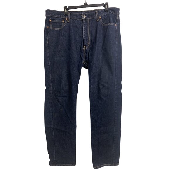 Levi Strauss 505 Dark Wash Denim Jeans Size 38x34